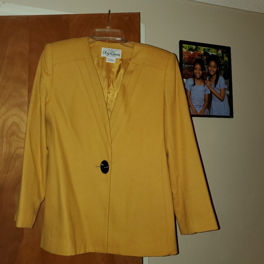 Yellow Suit And Blue Jeans